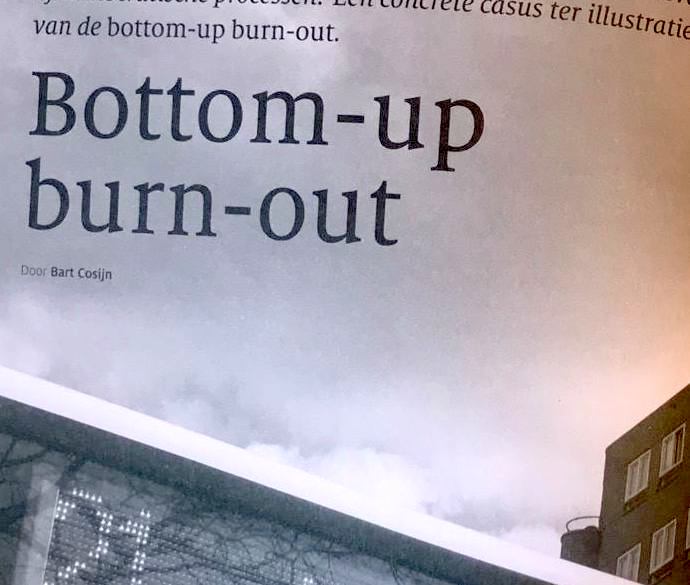 ‘Bottom-up burn-out’